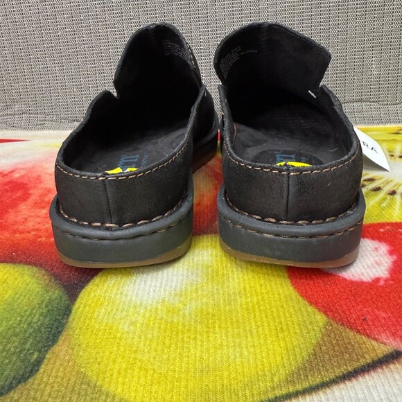 Børn Men's Black Dist Leather Jude Mule Size 9.5 M - Picture 8 of 8